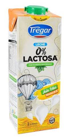 Leche lactosa tregar